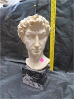 Vintage Santini "David" Bust Made in Italy 12&3/4"