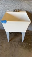 Utilatub utility sink  21”x20” x 12” D