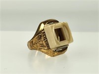 VINTAGE SKY KING MYSTERY PICTURE PREMIUM RING