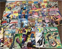 30 assorted marvel comic books