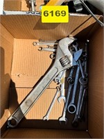 Boxes Misc. Tools, Wrenches, C Clamps, Plyers