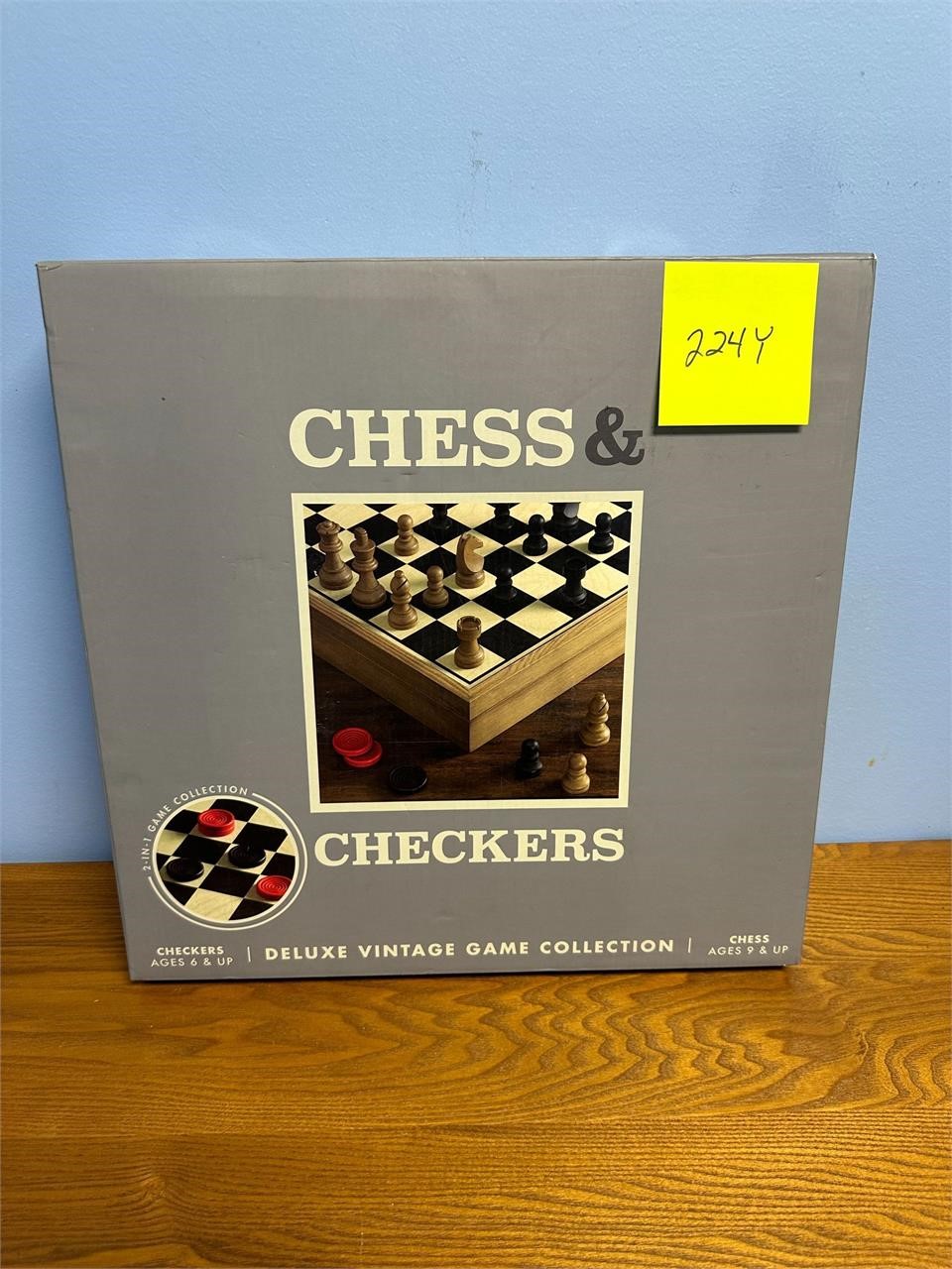 Chess & Checkers Board