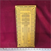 Continuous Track Cribbage Game