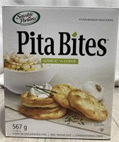 Sensible Portions Pita Bites Garlic N Chive Bb