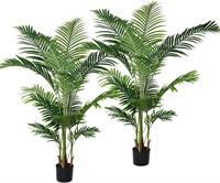 Lvydec Artificial Areca Palm Tree, 5.2ft - 1 pack