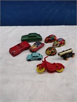 Vintage Toys-Cars, Motorcycle, Animals, & Cannon