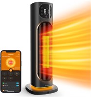 $130  Govee Smart Space Heater, 1500W Ceramic Towe