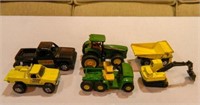 John Deere Toys; Trucks; Backhoe;