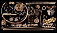 Goldtone Jewelry, Watches, Napier, Kirks Folly, +
