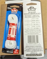 6 Packs - White KIWI Sports Laces