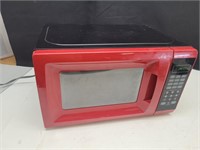 Red 700 W Microwave  Works