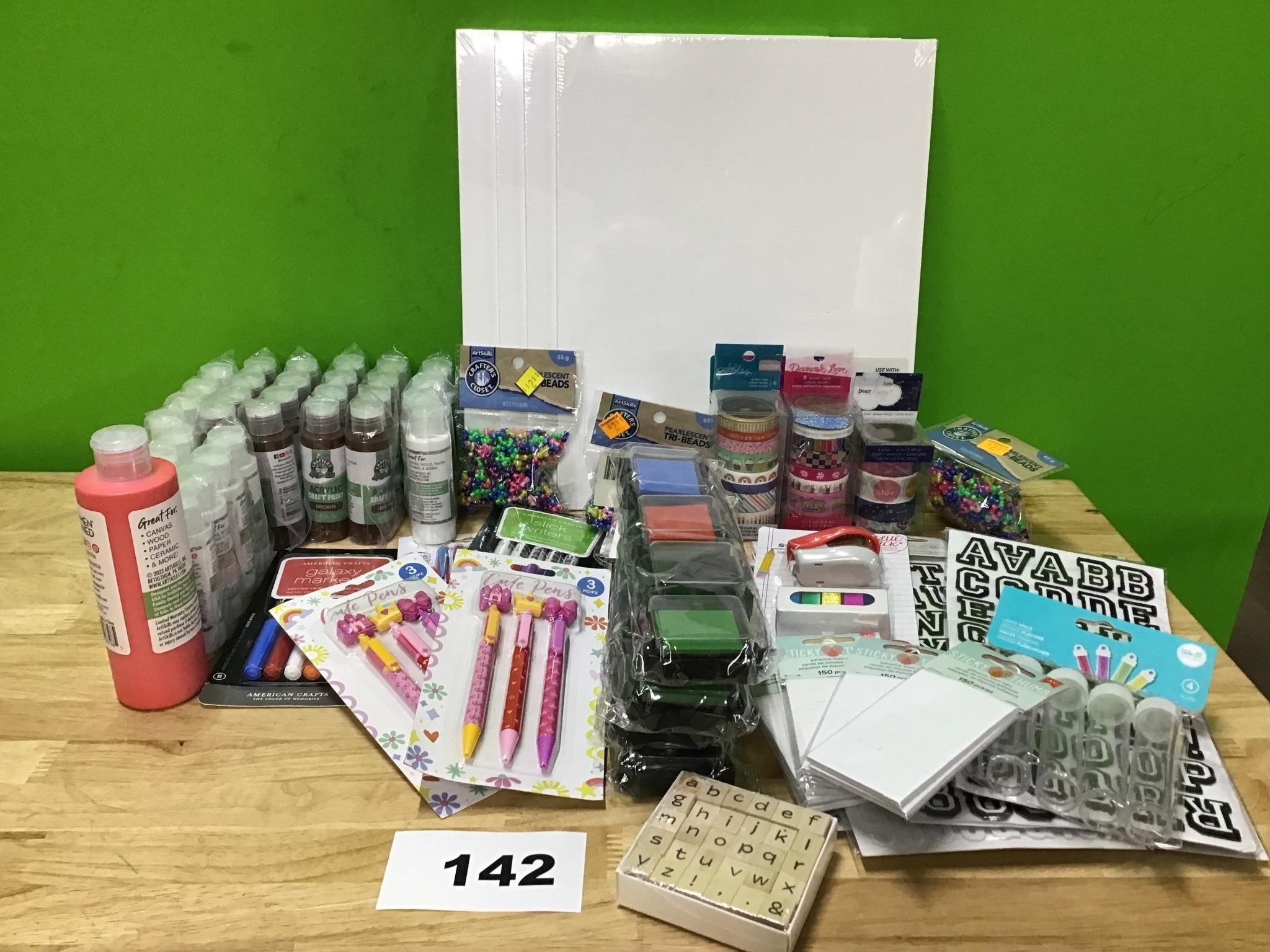 Large Lot of Art Supplies