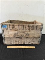 Vintage Wooden Beverage Crate