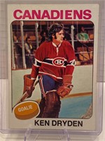 Ken Dryden 1975/76 Topps Card NRMINT-MINT