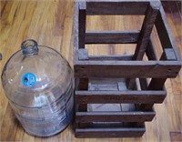 PURE MOUNTAIN SPRING WATER 5 GAL. CRISA AND CRATE