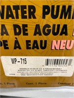 NEW WATER PUMP PART# WP-715