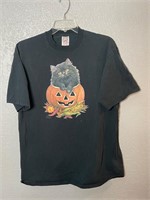 Vintage Kitten jack o lantern Shirt Halloween