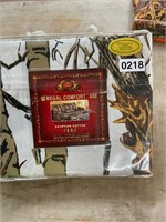 Regal camo sheets- new - polyester- Full