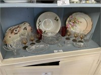 Shelf of Miscellaneous Glass