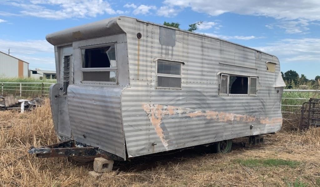 Bumper Pull Aluminum Trailer