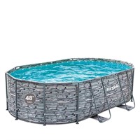 B2924  Funsicle 16 ft Above Ground Oval Pool