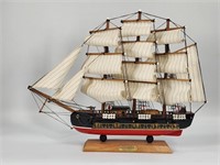 WOOD BERGANTIN SIGLO XVIII SAILING SHIP DISPLAY