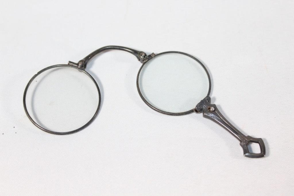 Sterling Antique Folding Glasses