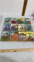 1970s illustrated classics book lot.  Robin Hood,