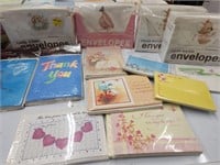 Lot of Stationary(cards, notepads, envelopes etc)