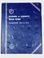 Barber or Liberty Head Dime Coin Folder