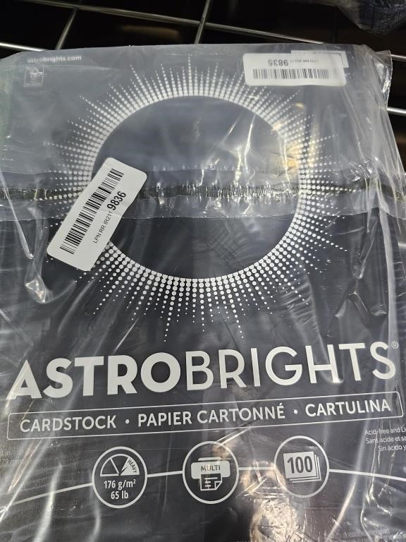 Astrobrights cardstock