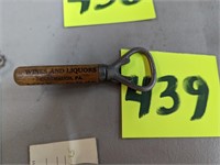 James Devlin Bottle Opener Conemaugh, PA