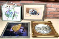 4pcs- pictures & home decoration