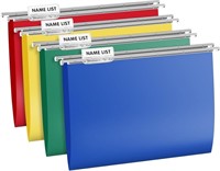 ViVin Heavy Duty Plastic Hanging File Folders  Let