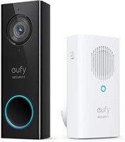 eufy Wi-Fi Doorbell Camera  2K  No Fees  Local Sto