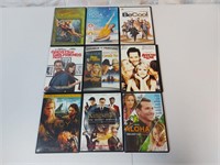 9 DVDs / Movies