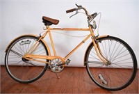 Vtg Men's Huffy Open Road Bike w/ Leather Seat