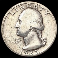 1932-D Washington Silver Quarter LIGHTLY