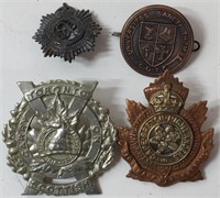 WW2 Military Cap Badges