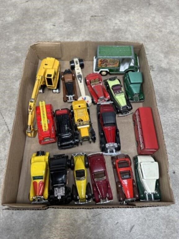 Assortment of Toy Cars, Hot Wheels, Matchbox,