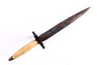Antique Custom Made File Boot Knife
