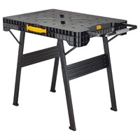 33 in. H Plastic Folding Portable Workbench