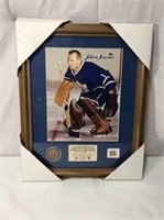 Johnny Bower Autographed Picture With COA- NO SHIP