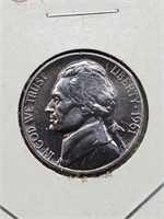 Toned 1961 Jefferson Nickel