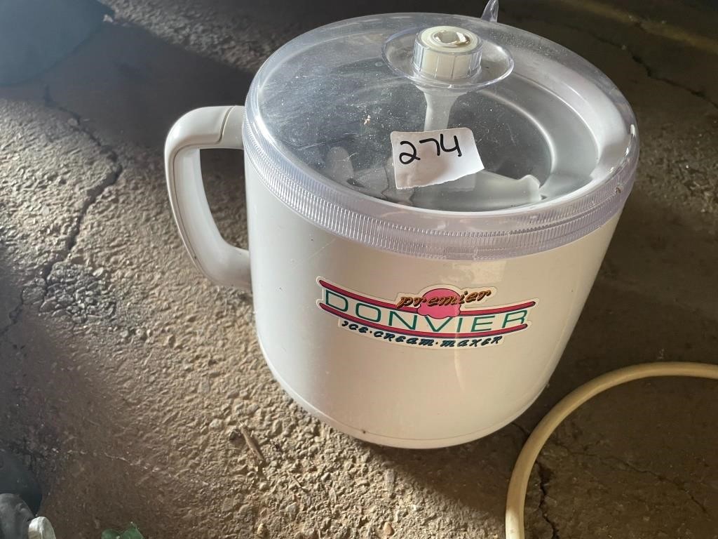 Donvier Ice Cream Maker