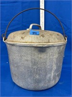 Silver Seal Cooking Pot With Lid