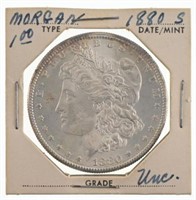 1880-S Morgan Silver Dollar