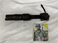 German WWII Battlefild Dug Grenade Launcher