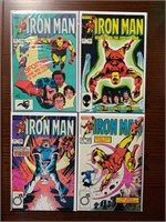 Marvel Comics 4 piece Iron Man 184-187