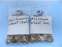(487) Lincoln Wheat Cents